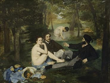 Manet: Reggeli a szabadban