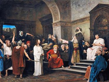 Munkácsy Mihály: Krisztus Pilátus előtt