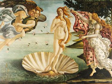 Botticelli: Vénusz születése