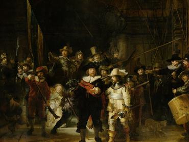 Rembrandt: Éjjeli őrjárat
