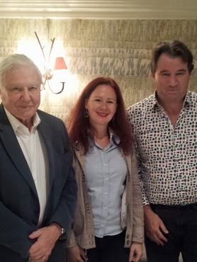 David Attenborough interjú után