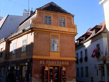 A Probst-ház Győrben, a Király utcában