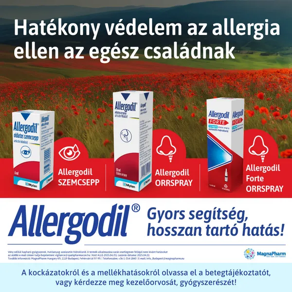 Allergodil a család minden tagjának