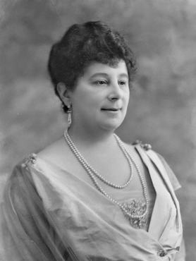 Báró Orczy Emma írónő portréja