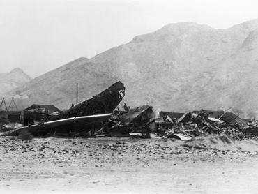 SPAIN - APRIL 15:  The January 17, 1966 Catastrophe At Palomares Was Caused By An Accident During The In-Flight Supplying Of A Us Air Force B-52 Nuclear Bomber By A Kc-135 Of The Us Air Force Above Southern Spain.  (Photo by Keystone-France/Gamma-Keystone via Getty Images)