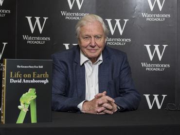 David Attenborough Élet a Földön című könyvének jubileumi angol nyelvű kiadásával