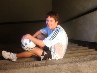 Lionel Messi egy fotózáson