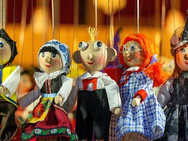 hagyományos cseh marionett bábok