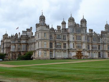 Stamford, Lincolnshire, England, UK - August 21st 2021: Burghley House, Stamford, Lincolnshire. Burghley is one of the largest and grandest surviving English houses of the sixteenth century.