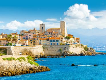 Antibes városa a francia riviérán