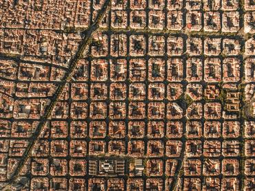 Barcelona madártávlatból