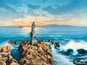 Madonna del Mare szobor, Abbázia 1905