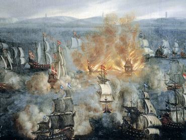 A kalmari csata a Balti-tengeren, 1611-ben