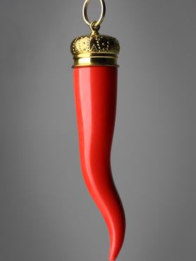 Cornicello, a nápolyi talizmán