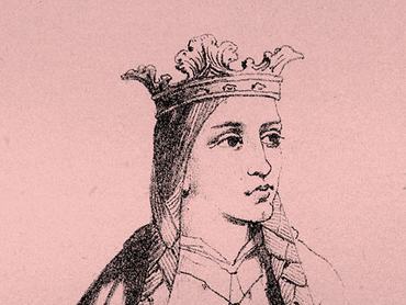 Matilda császárné, később Anjou grófnéja és az angolok úrnője (1102–1167) I. Henrik angol király lánya és kijelölt, ám trónjától megfosztott örököse volt. Először V. Henrik német-római császár, majd V. Geoffrey Anjou gróf felesége lett. II. Henrik angol király édesanyja volt. Hosszú éveken át vitatta István király jogát az angol trónra. (Fotó: Culture Club/Getty Images)