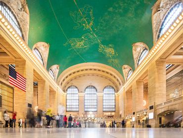 Entrance Hall of Grand Central Terminal (Grand Central Station) in New York City, USA.