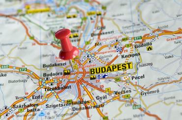 térképen jelölve budapest