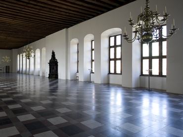 Kronborg-kastély belső tere