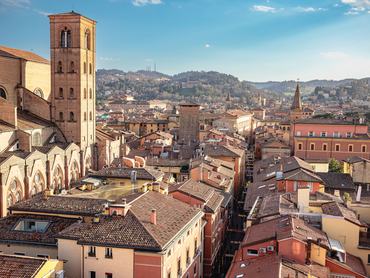 Bologna látképe