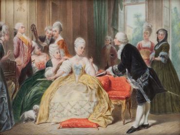 Marie Antoinette a királyi udvarban