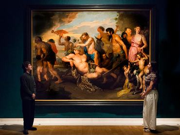 Michaelina Vautier (1614–1689) exhibition at the Royal Academy, London,  2026. (Photo by Judith Burrows/Getty Images)