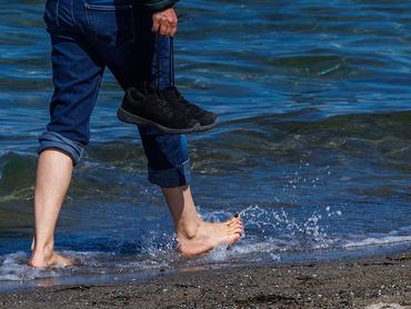 A lábgombát hamar el lehet kapni strandoláskor