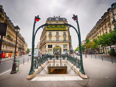 Párizsi metró lejárata
