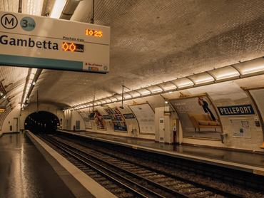 Párizsi metróállomás, Gambetta