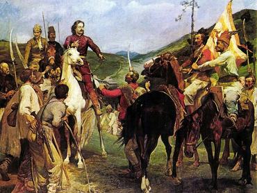 II. Rákóczi Ferenc és Esze Tamás találkozása