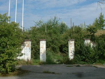A poznani Edmund Szyc Stadion romjai.