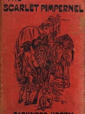 a vörös pimpernel 1908-as kiadásának borítója