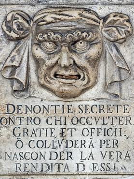 (Venice) Bocca di Leone in the Doge's Palace