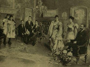 Wenckheim Frigyes és gyermekei