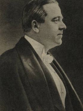 Csortos Gyula színész portréja profilból