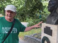 Gede Márton, az Első kézből a hajléktalanságról program-koordinátora.