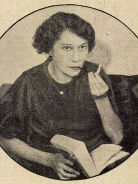 Földes Jolán írónő, 1936-ban