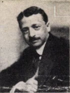 A fiatal Ignotus, bajusszal
