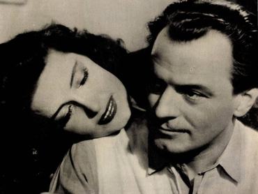 Karády Katalin és Jávor Pál filmjeleneten