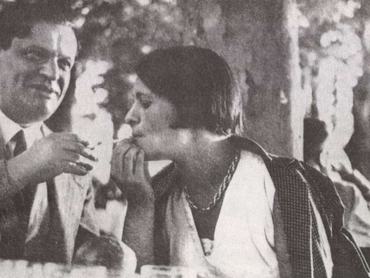 Karinthy Frigyes tüzet ad feleségének, Böhm Arankának