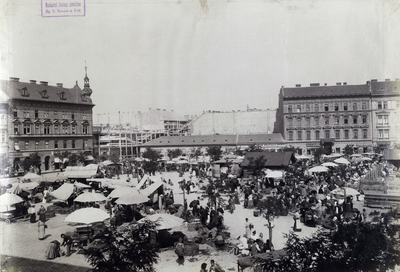 klauzál tér piac budapest 1900