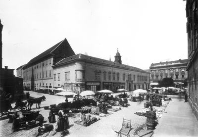 piac budapest városház tér 1894