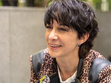 Közeli portré Török-Illyés Orsolya színésznőről