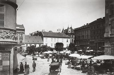 piac városház tér budapest 1894